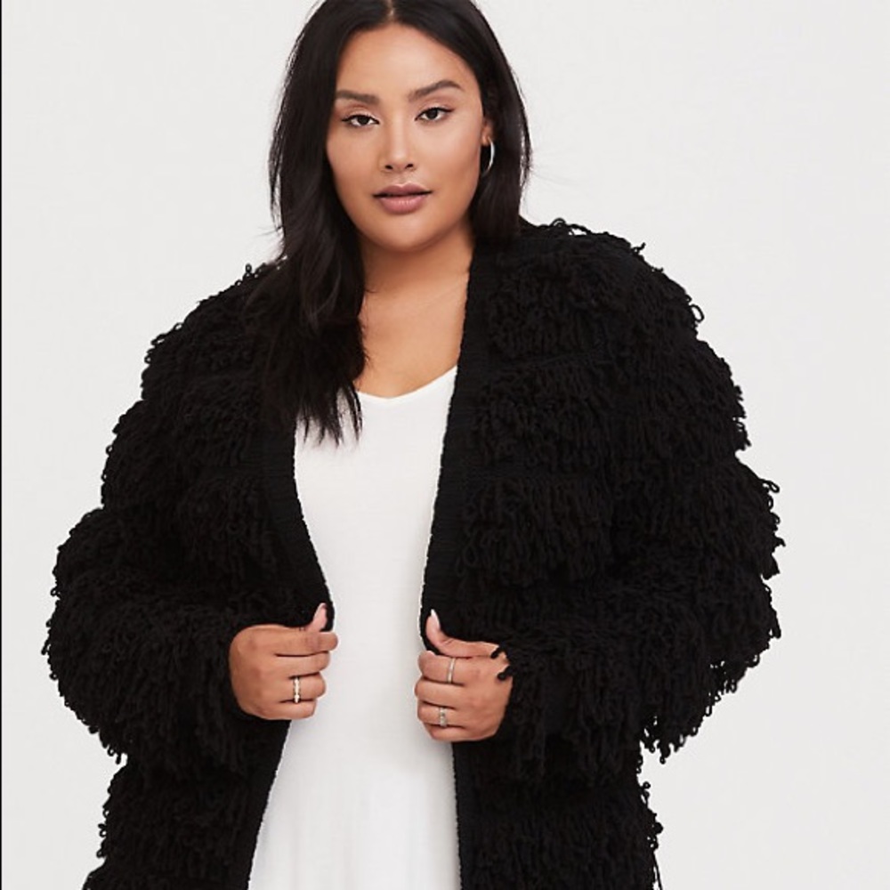 Torrid Insider Collection loop knit cardigan